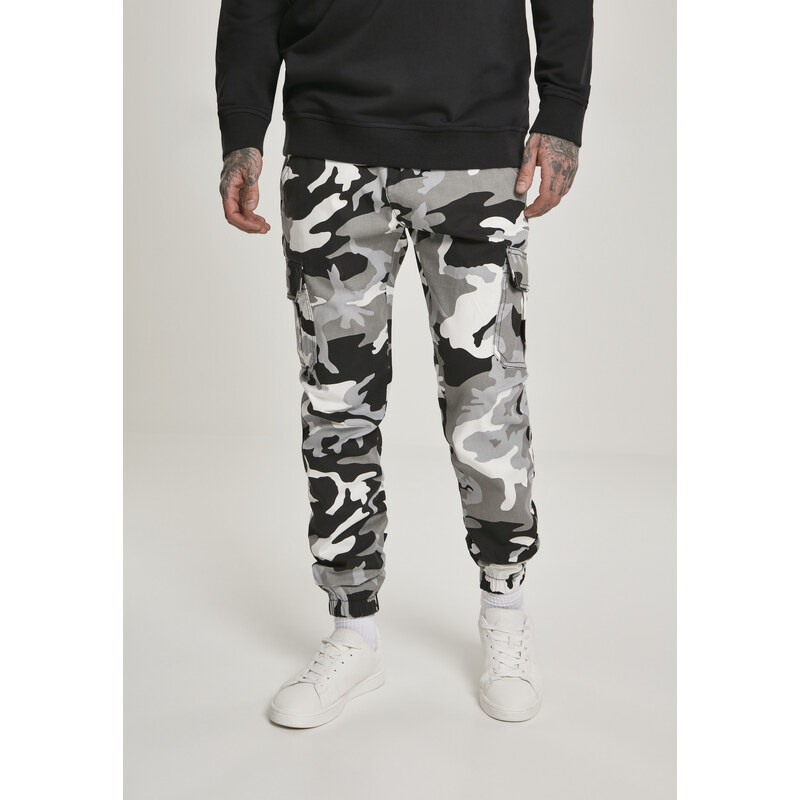 Urban Classics Camo Cargo Jogging Nohavice 2.0 Snehová Kamufláž 65358470