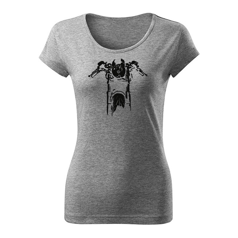 T-ričko Cafe Bike dámske tričko 12913060