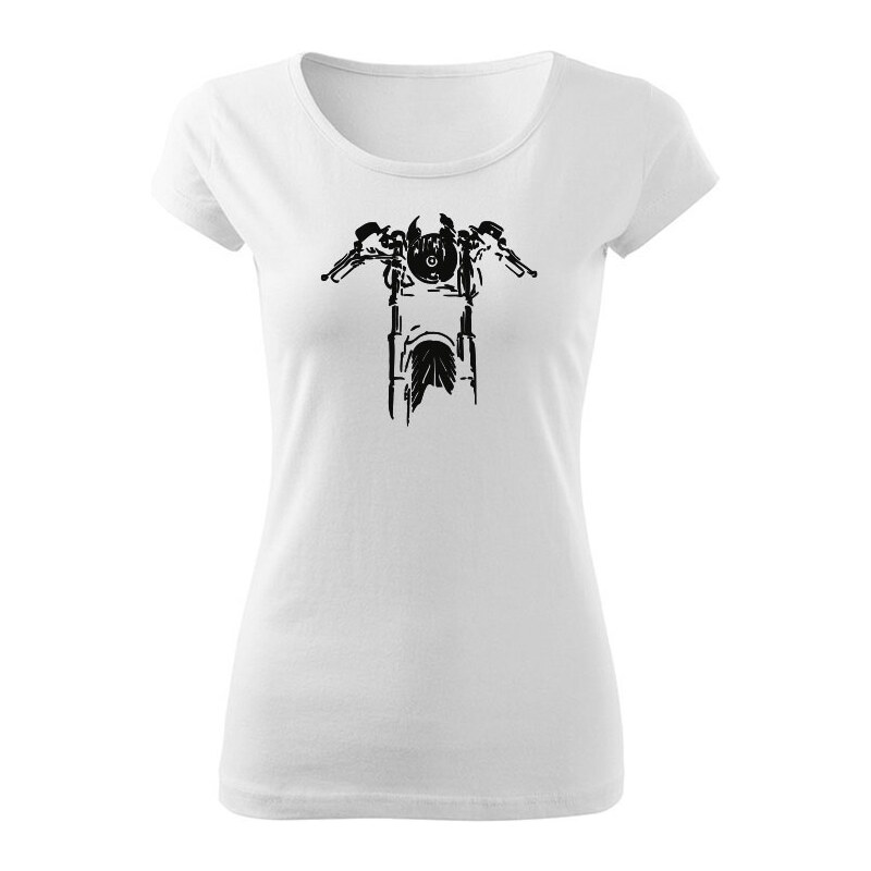 T-ričko Cafe Bike dámske tričko 12913059