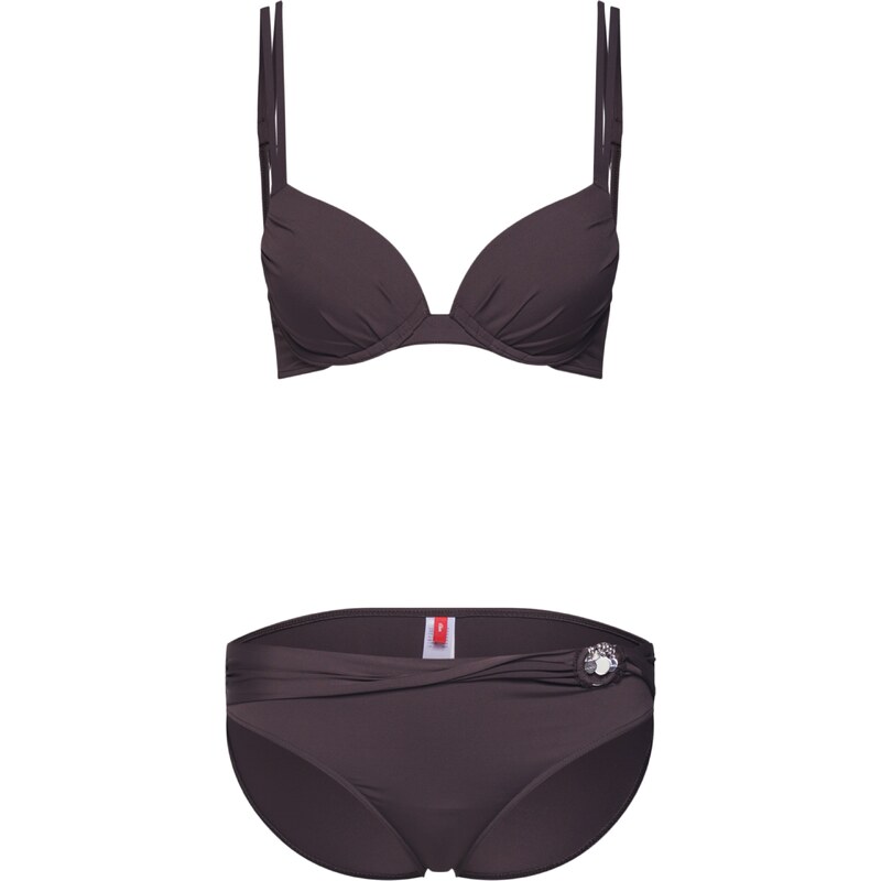 s.Oliver Bikiny tmavohnedá 54381786
