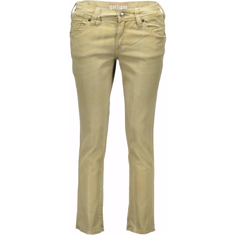 Dámske zelené nohavice John Galliano 64711671