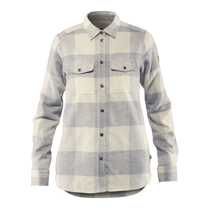Fjällräven Canada Shirt LS W Fog-Chalk White 65395511