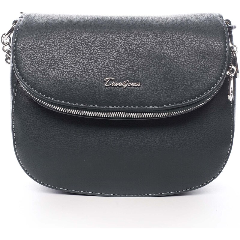 Dámska crossbody kabelka tmavozelená - David Jones Yakira zelená 13001577