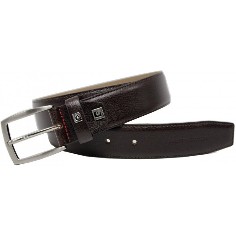 Pierre Cardin Pánsky kožený opasok Pierre Cardin 270232 hnedý 37588830