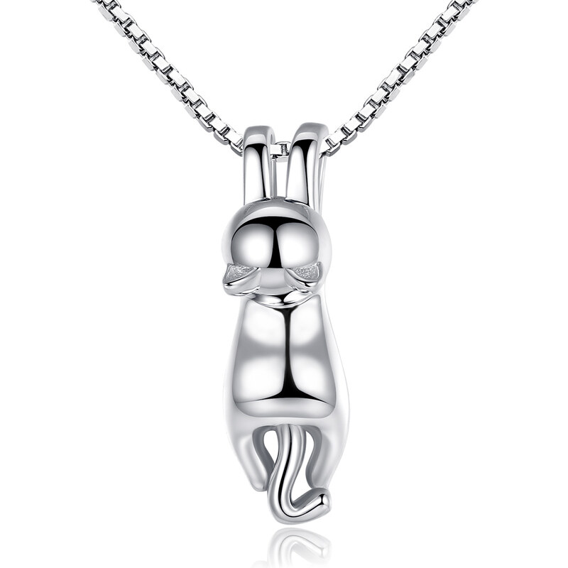 Olivie Strieborná retiazka MAČKA 2912 14598548