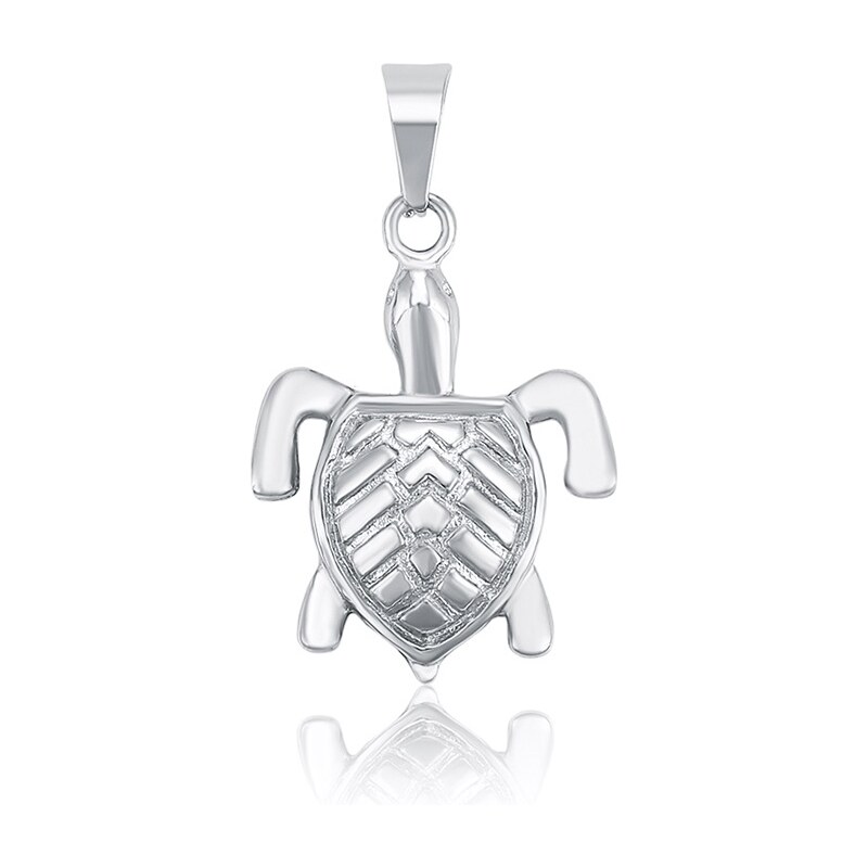 BM Jewellery Prívesok korytnačka chirurgická oceľ S869018 13399282