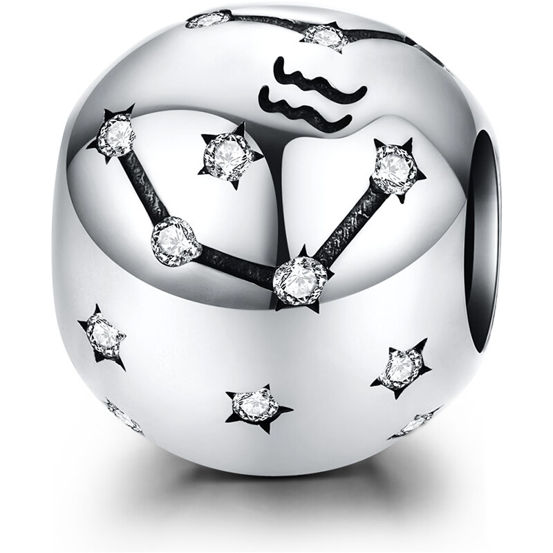 Emporial strieborný prívesok Vodnár Znamenie zverokruhu-11 24464501