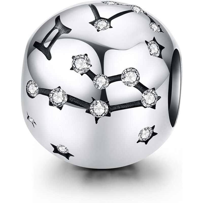 Emporial strieborný prívesok Blíženec Znamenie zverokruhu-3 24464398