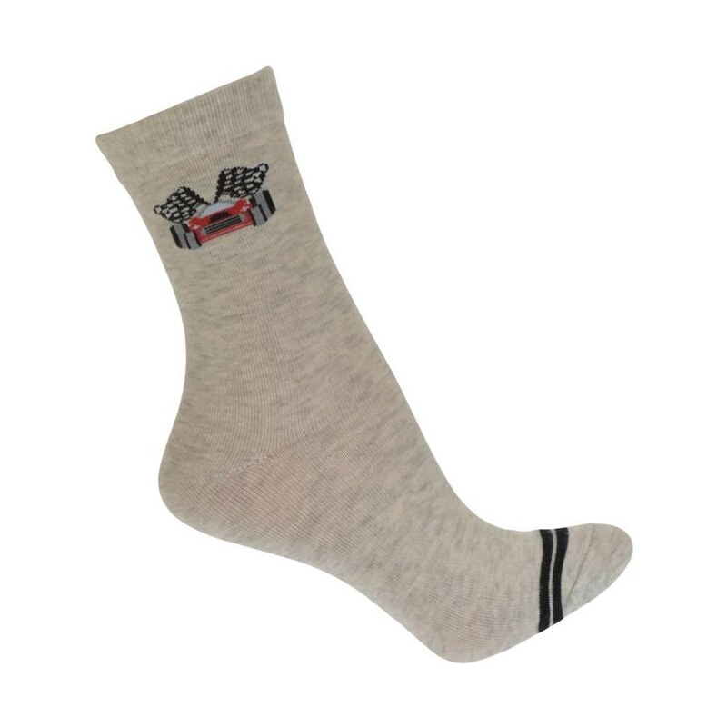 AURA.VIA Sivé ponožky SKATY 13330667