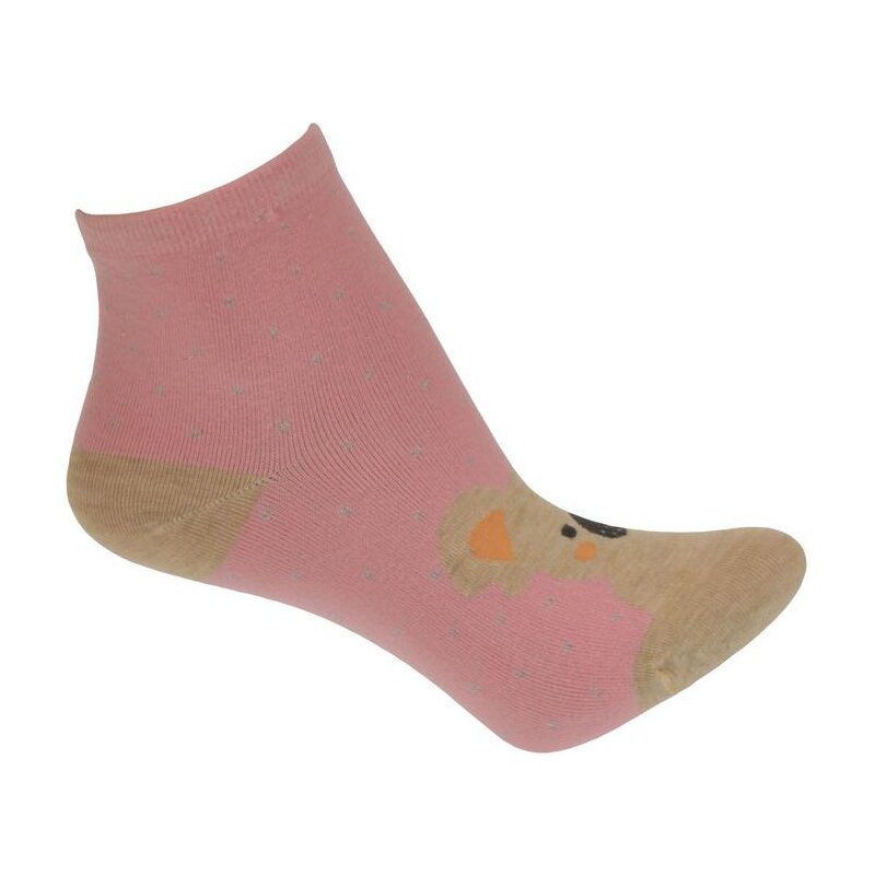 AURA.VIA Ružové ponožky FRONTY 13330683