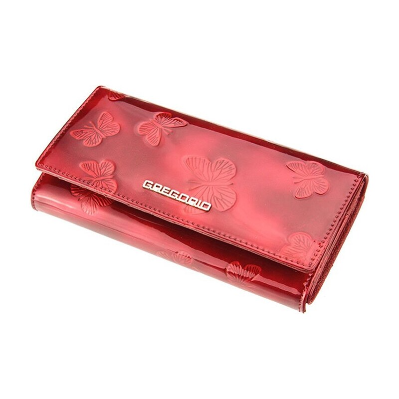 Dámska kožená peňaženka s motýľmi (GDP160)