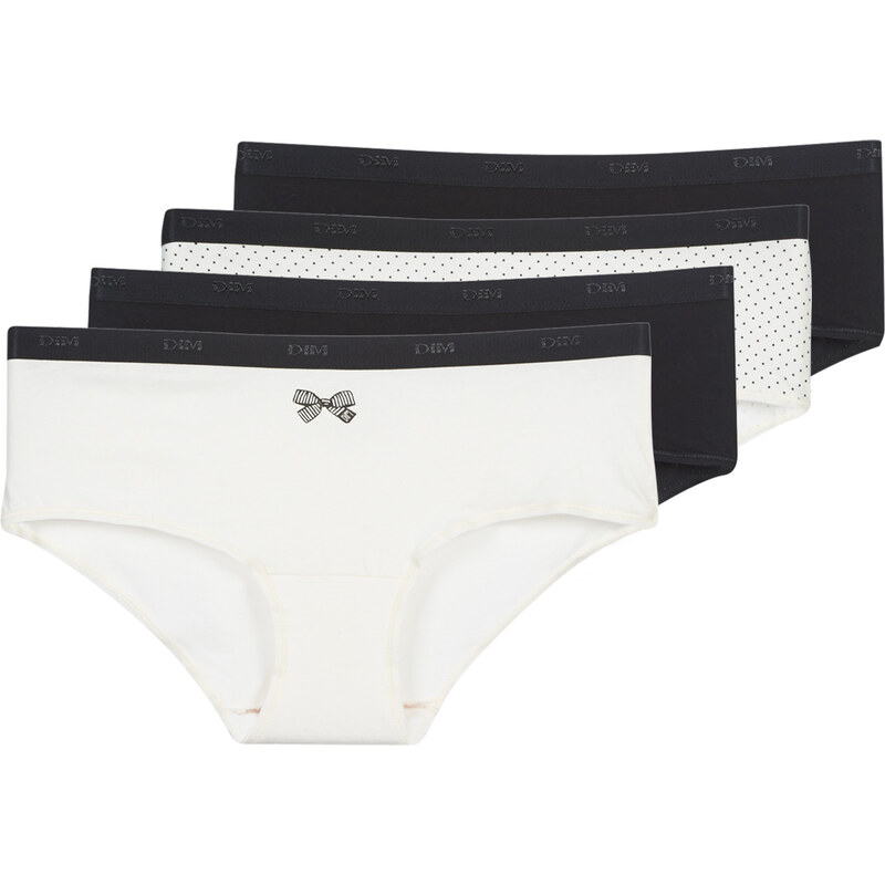 DIM Klasické nohavičky POCKET COTON STRETCH x4 DIM 24688881