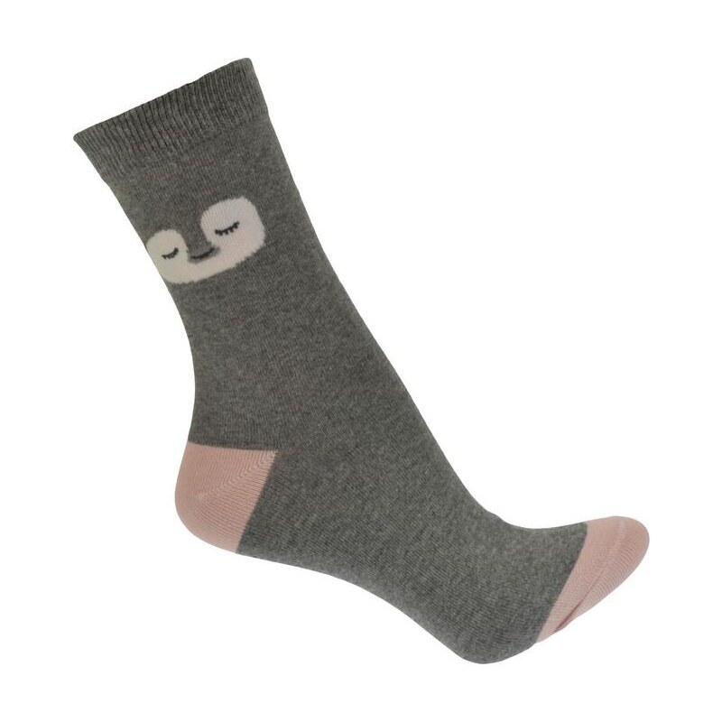 AURA.VIA Letné tmavo-sivé ponožky ANIMA 13393148