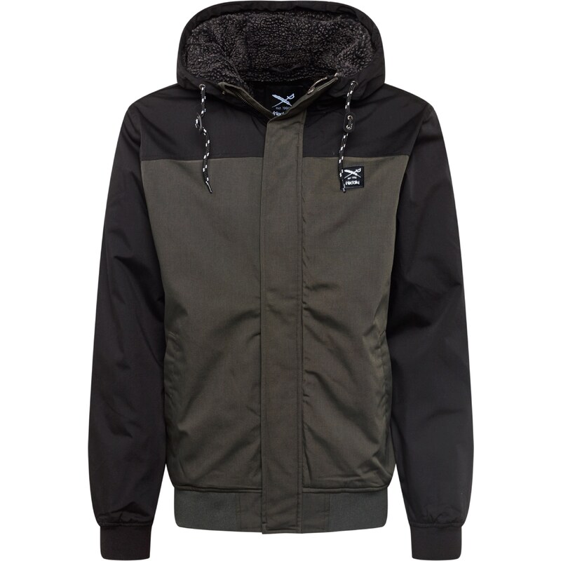 Iriedaily Prechodná bunda olivová / čierna 15495002