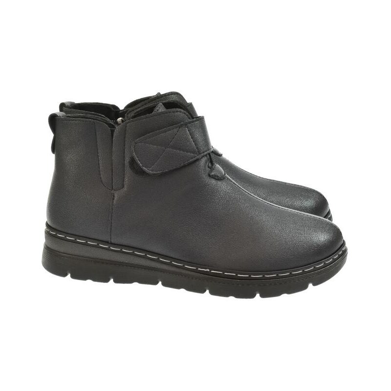 YAL Dámske tmavo-modré poltopánky PERTY 8567997