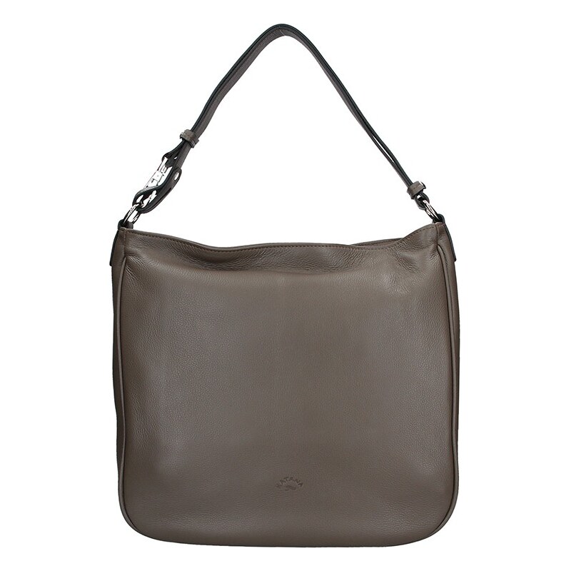 Elegantná dámska kožená kabelka Katana Jindra - hnedá 24847431