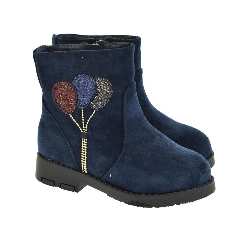JOHN-C Detské modré čižmy IMPLE 13525553