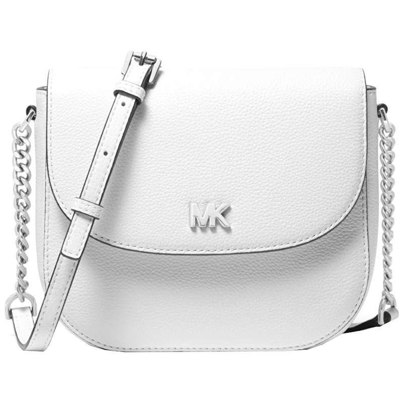 Mott logo and leather dome crossbody best sale