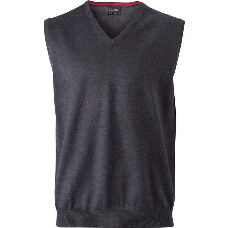 Daiber James & Nicholson Pánska pletená vesta z bavlny 62674979