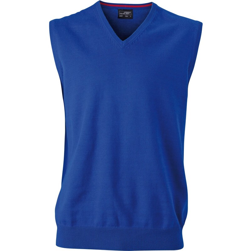 Daiber James & Nicholson Pánska pletená vesta z bavlny 62674978