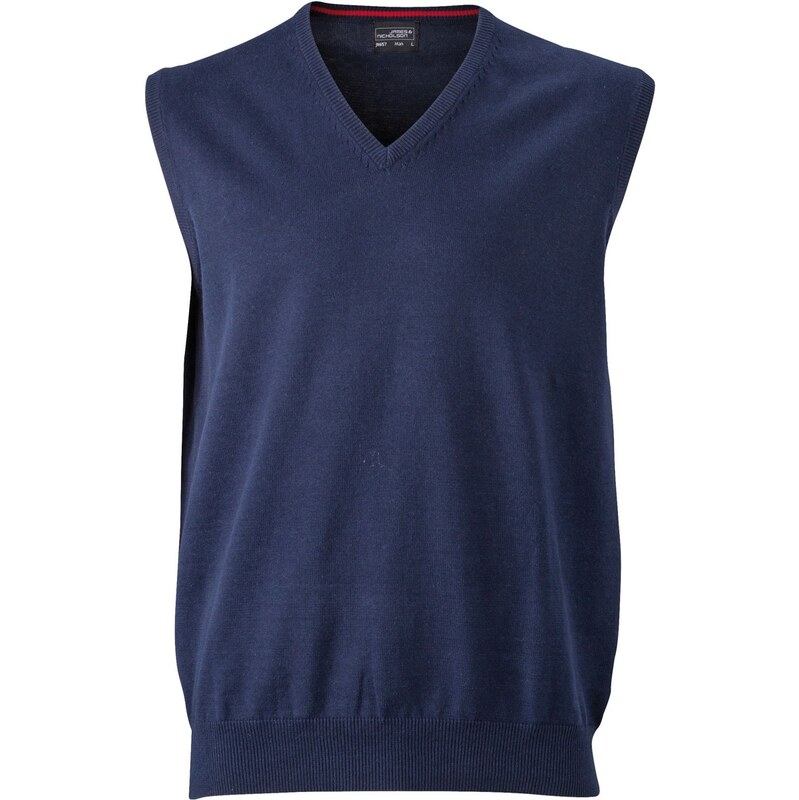 Daiber James & Nicholson Pánska pletená vesta z bavlny 62674980