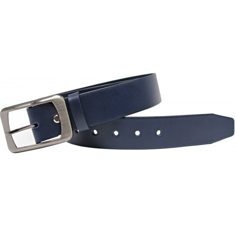 Penny Belts Dámsky kožený opasok 216256 modrý 60673775