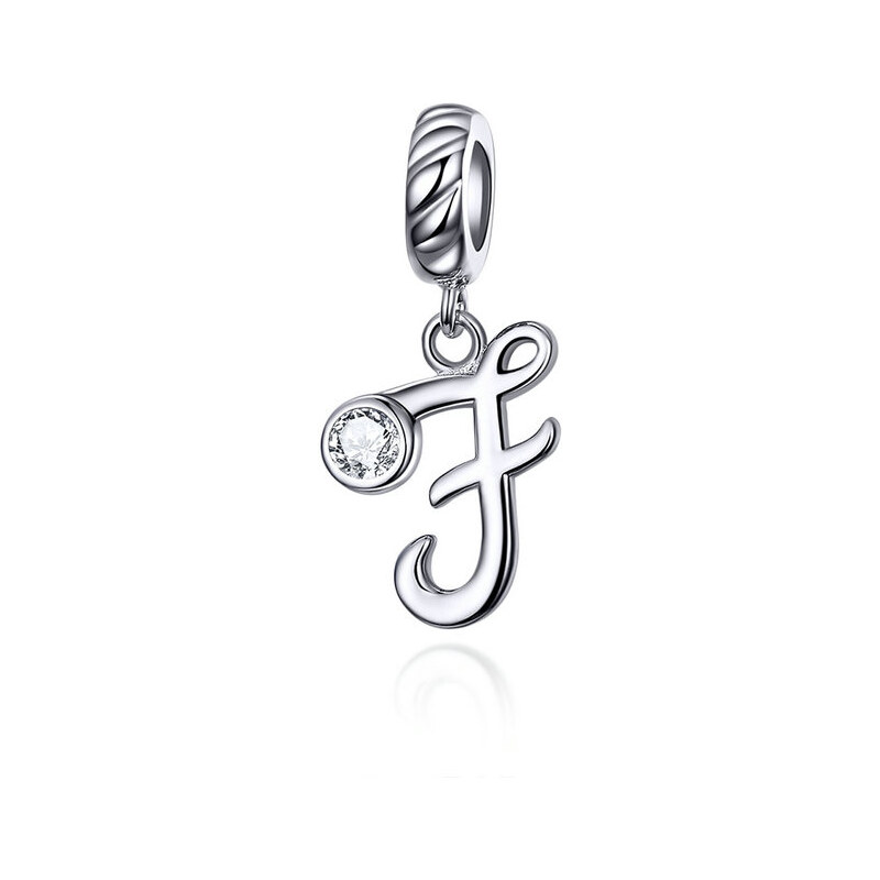 Emporial Royal Fashion visiaci prívesok Písacie písmenko F 41561806