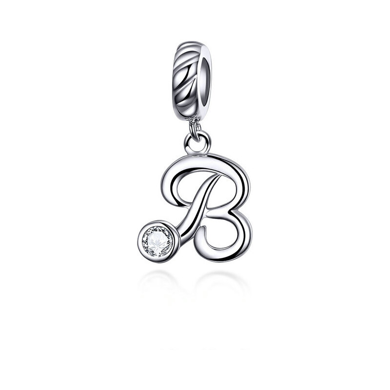 Emporial Royal Fashion visiaci prívesok Písacie písmenko B 41561803