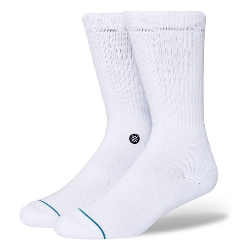 Stance Icon White Black - Pánske - Ponožky Stance - Biele - M311D14ICO 66355920