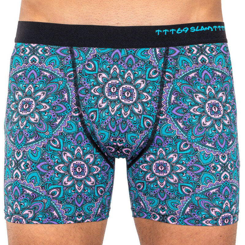 Pánske boxerky 69SLAM fit pastel mandala 65118235