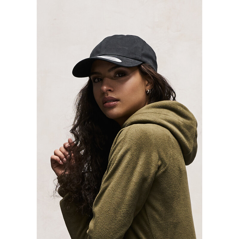 Flexfit Peached Cotton Twill Dad Cap Black 50564058