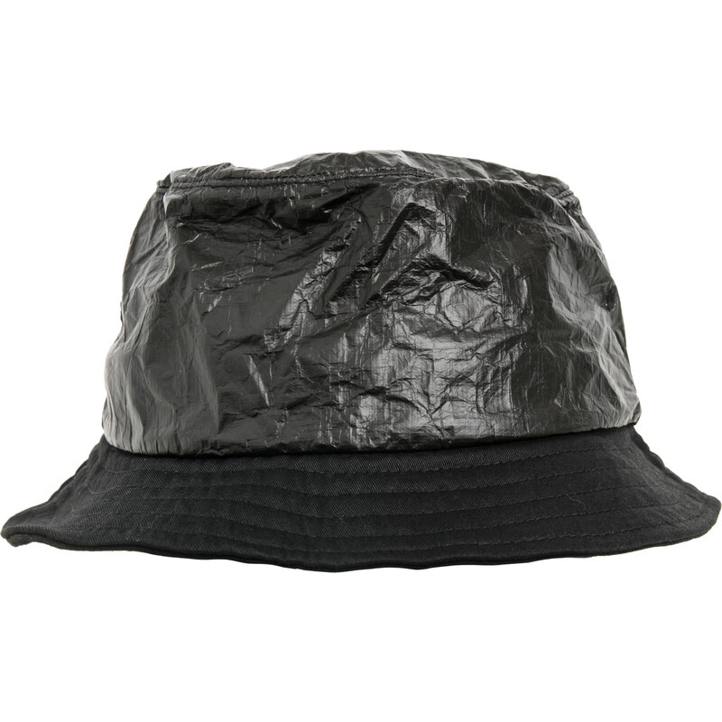 Flexfit Crumpled paper hat black 65358468