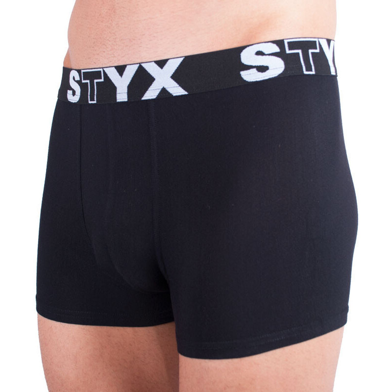 Pánske boxerky Styx športová guma nadrozmer čierne (R960) 4