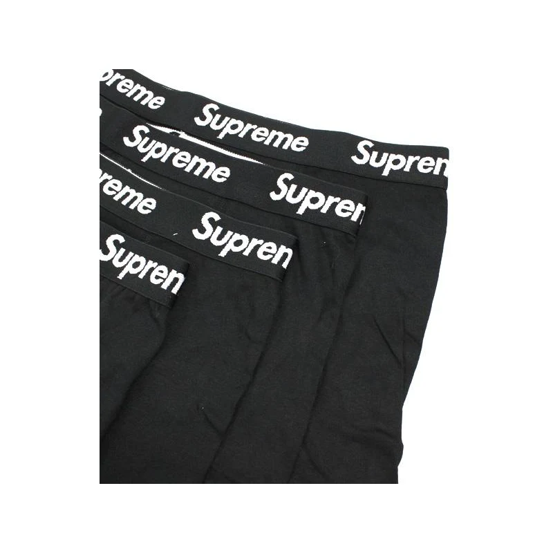 Supreme / Hanes Boxer Briefs Black (4 Pack) - GLAMI.sk