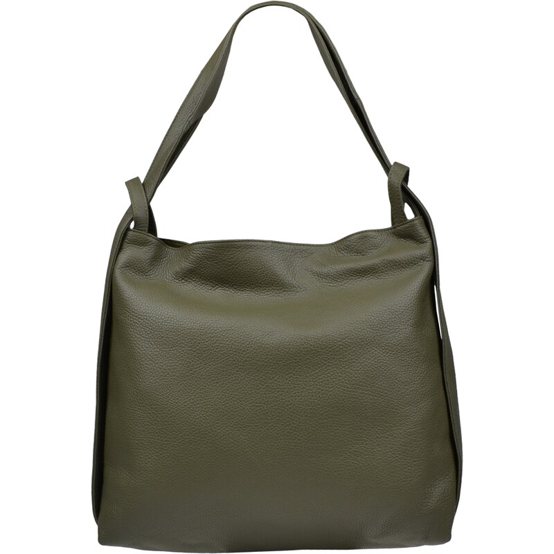 Zelená kožená talianska kabelka Sofia Verde Scura NovaKabelka.sk 14147949