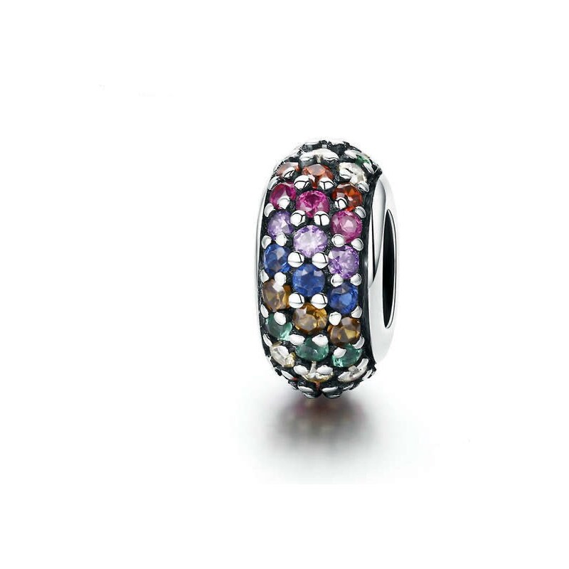 Glory Glory strieborný prívesok farebný kruh S1031 14194851