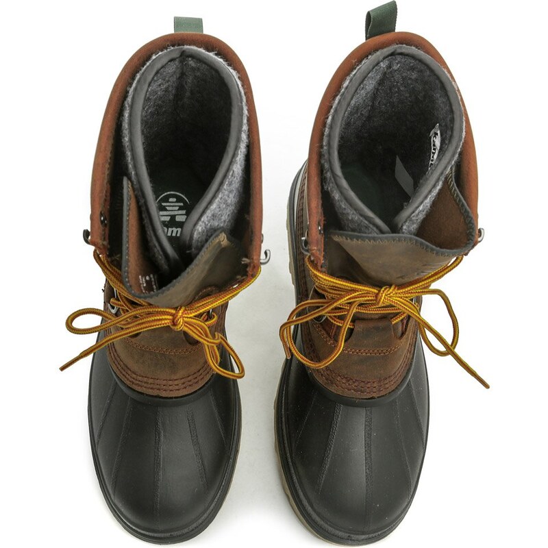 Kamik William hnedé pánske zimné topánky