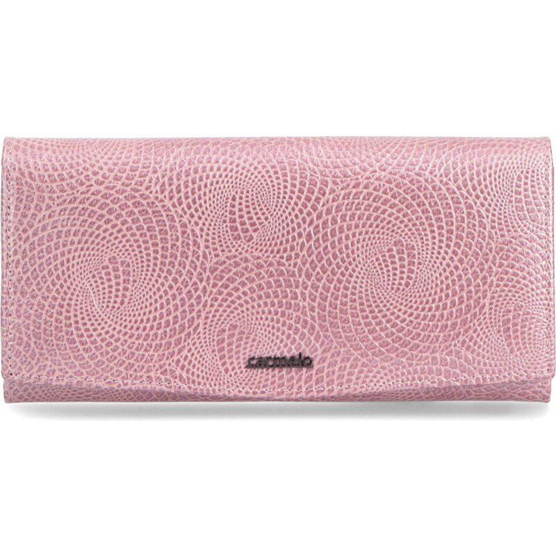 Dámska kožená peňaženka Carmelo ružová 2109 N R 64489618