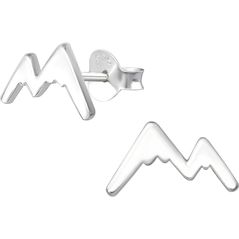 Olivie Strieborné náušnice SILVER MOUNTAIN 2256 10834700