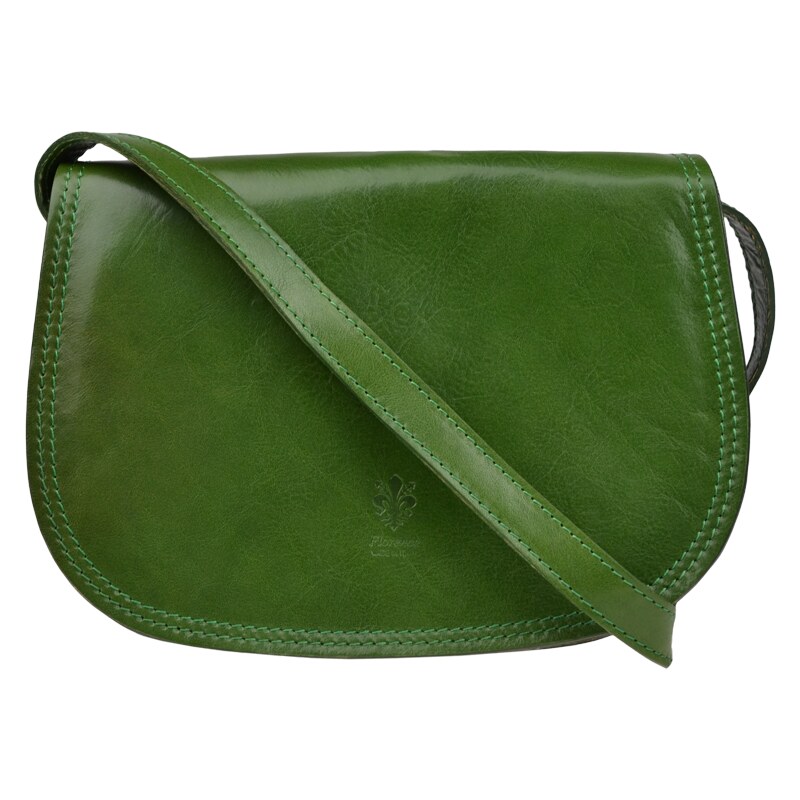 Zelená kožená talianska crossbody kabelka Marzia Verde NovaKabelka.sk 12865585