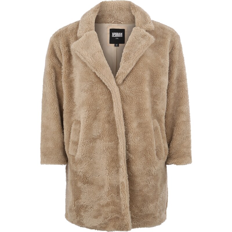 Urban Classics Prechodný kabát Sherpa piesková 54225218