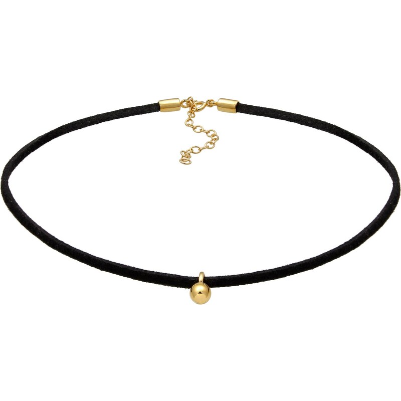 ELLI Retiazka zlatá / čierna 54222658