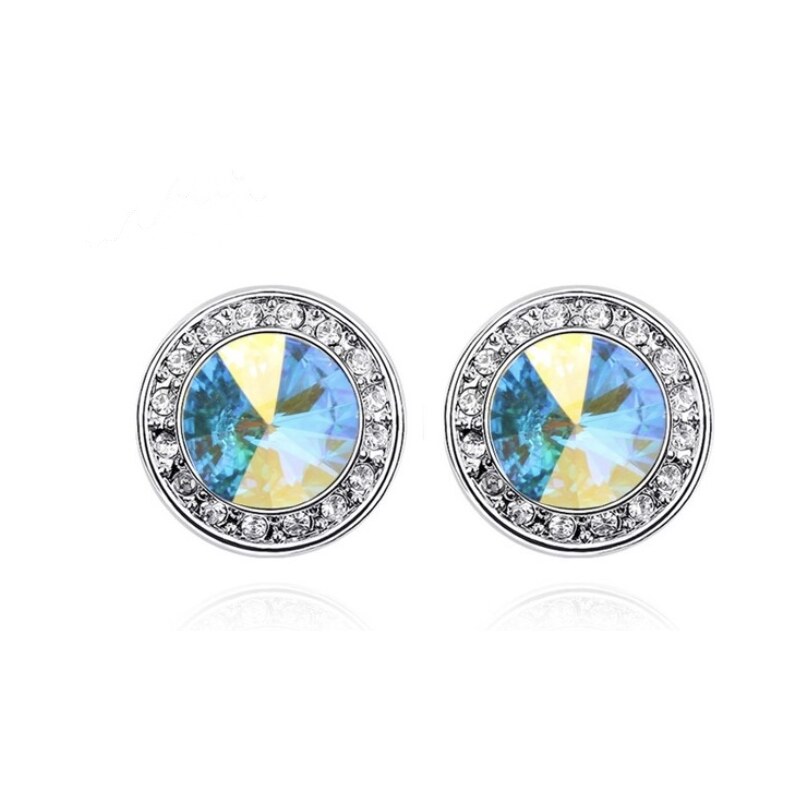 Glory Krištáľové náušnice Bella so zirkónmi 917 8470924