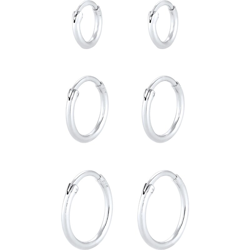 ELLI Náušnice Creolen strieborná 54222665