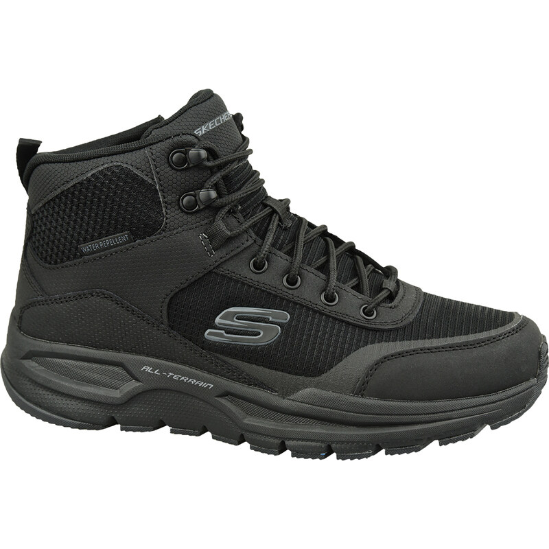 Čierne pánske členkové topánky Skechers Escape Plan 2.0 51705-BBK 65843296