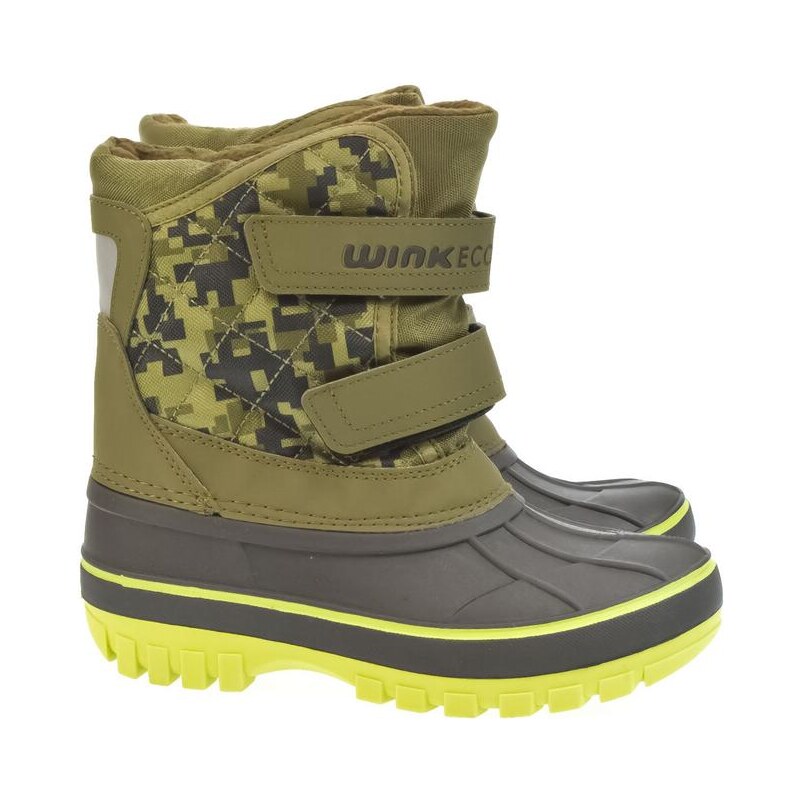 WINK Detské zelené čižmy ANDRE 14414966