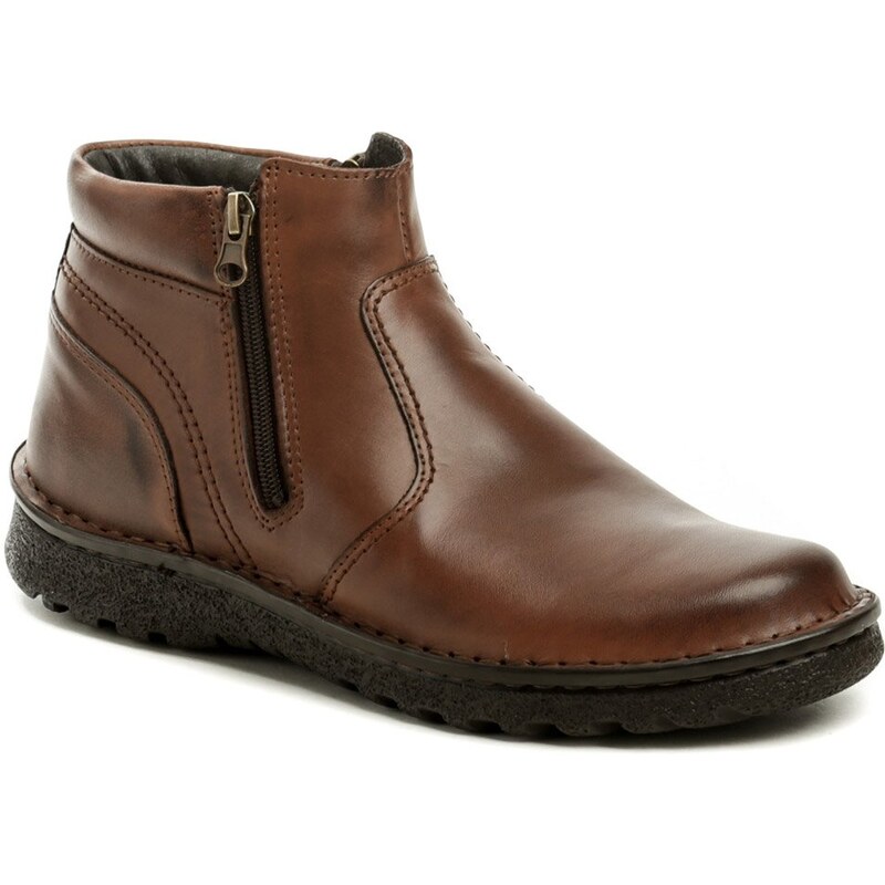 Bukat 253 hnedé pánske zimné topánky 14447705