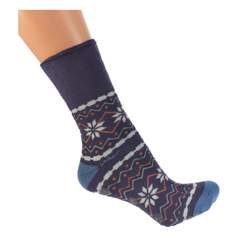 AURA.VIA Zimné tmavo-modré ponožky CHRIS 14472710