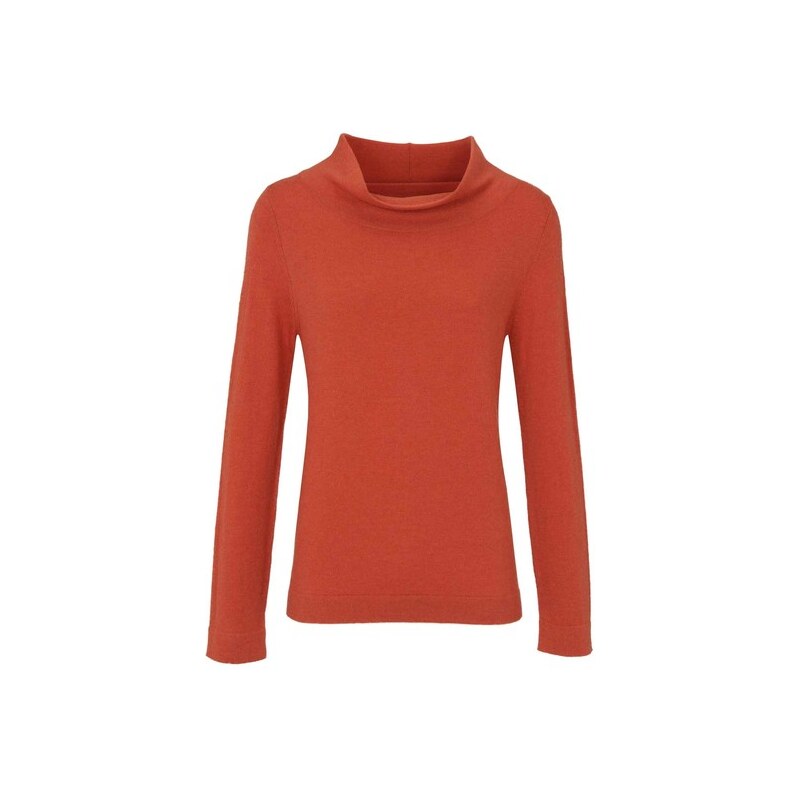 E-shop Rolákový pulóver Ashley Brooke, oranžová