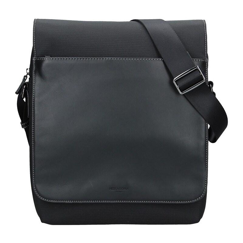 Pánská taška přes rameno Hexagona Vincent - čierna 14496365